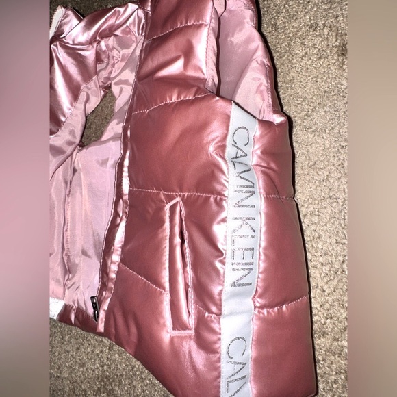 Toddler Pink Calvin Klein Vest - Picture 5 of 5